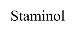 STAMINOL trademark