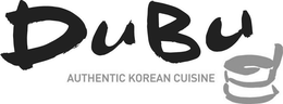 DUBU AUTHENTIC KOREAN CUISINE trademark