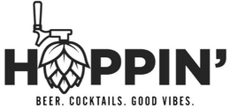 HOPPIN' BEER. COCKTAILS. GOOD VIBES. trademark