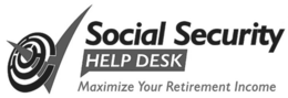 SOCIAL SECURITY HELP DESK MAXIMIZE YOUR RETIREMENT INCOME trademark