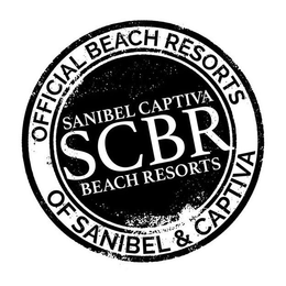 OFFICIAL BEACH RESORTS OF SANIBEL & CAPTIVA SANIBEL CAPTIVA SCBR BEACH RESORTS trademark