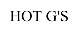 HOT G'S trademark