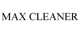 MAX CLEANER trademark