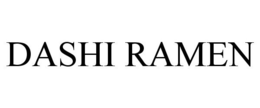 DASHI RAMEN trademark