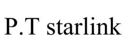 P.T STARLINK trademark