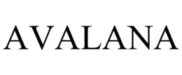 AVALANA trademark