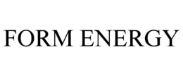 FORM ENERGY trademark