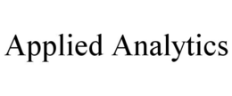 APPLIED ANALYTICS trademark