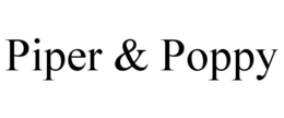 PIPER & POPPY trademark
