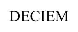 DECIEM trademark