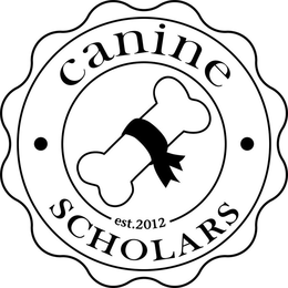 CANINE SCHOLARS EST. 2012 trademark
