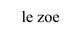 LE ZOE trademark