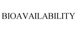 BIOAVAILABILITY trademark