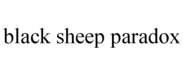 BLACK SHEEP PARADOX trademark