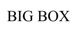 BIG BOX trademark