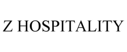 Z HOSPITALITY trademark