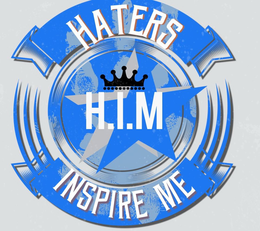 HATERS INSPIRE ME H.I.M trademark