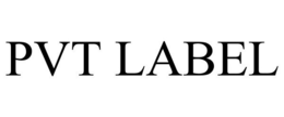 PVT LABEL trademark