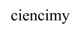 CIENCIMY trademark