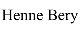 HENNE BERY trademark