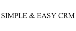 SIMPLE & EASY CRM trademark