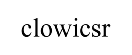 CLOWICSR trademark