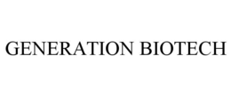 GENERATION BIOTECH trademark