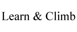 LEARN & CLIMB trademark