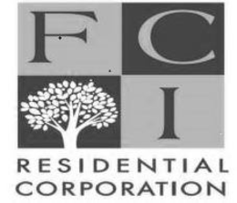 FCI RESIDENTIAL CORPORATION trademark