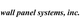 WALL PANEL SYSTEMS, INC. trademark