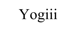 YOGIII trademark