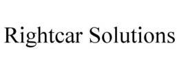 RIGHTCAR SOLUTIONS trademark