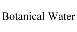 BOTANICAL WATER trademark