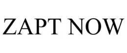ZAPT NOW trademark