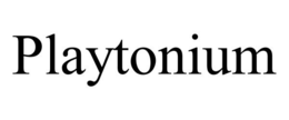 PLAYTONIUM trademark