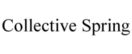 COLLECTIVE SPRING trademark