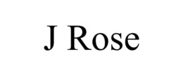 J ROSE trademark