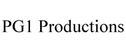 PG1 PRODUCTIONS trademark