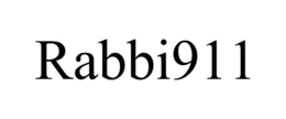 RABBI911 trademark