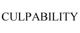 CULPABILITY trademark