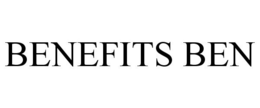BENEFITS BEN trademark