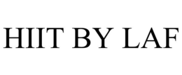 HIIT BY LAF trademark