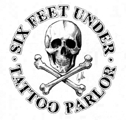 SIX FEET UNDER TATTOO PARLOR COREY MILLER trademark
