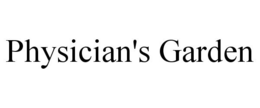 PHYSICIAN'S GARDEN trademark
