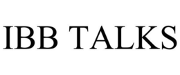 IBB TALKS trademark
