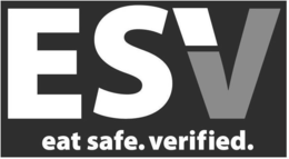 ESV EAT SAFE. VERIFIED. trademark