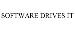 SOFTWARE DRIVES IT trademark