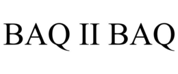 BAQ II BAQ trademark
