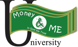 MONEY & ME IN GOD WE TRUST UNIVERSITY trademark