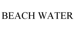 BEACH WATER trademark